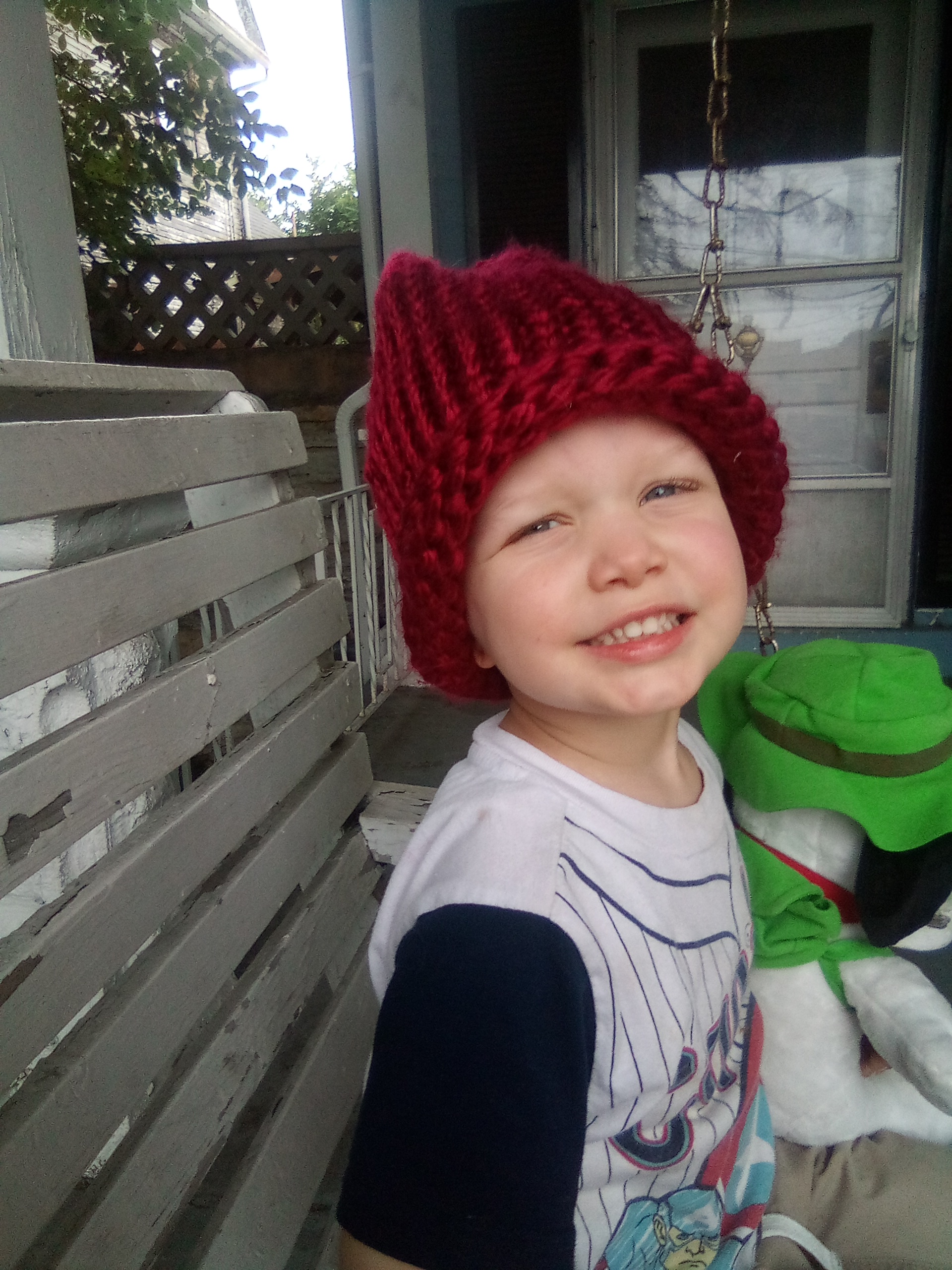 Ruby Cuddler Hat